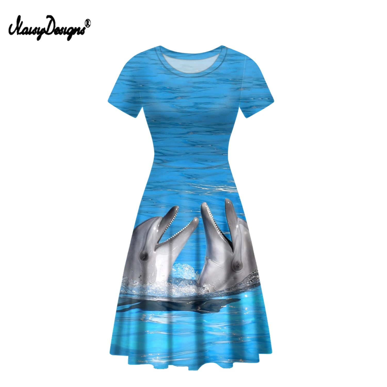NOISYDESIGNS 3D Animals Dolphin Shark Print Dresses Women Summer Round Neck Beach Dress Holiday Casual A-line Sundress Vestidos
NOISYDESIGNS 3D Animals Dolphin Shark Print Dresses Women Summer Round Neck Beach Dress Holiday Casual A-line Sundress Vestidos