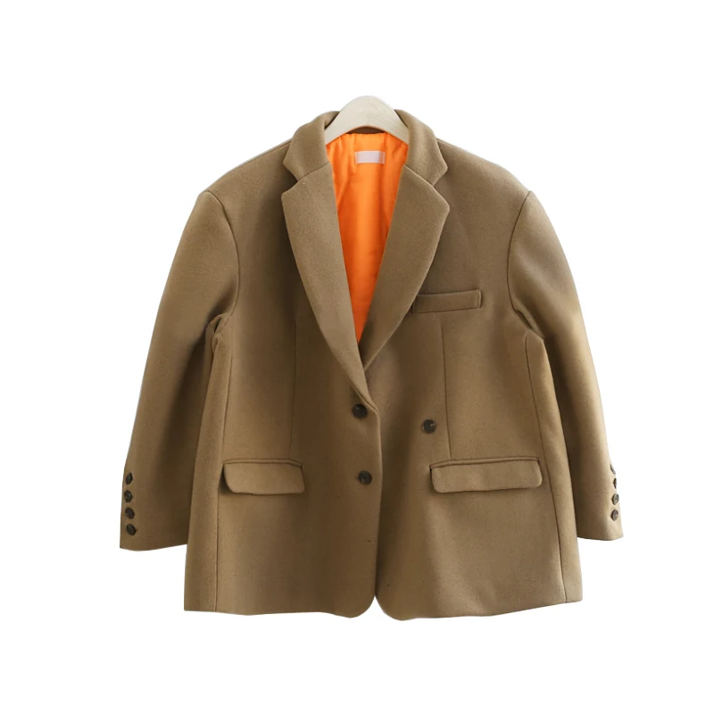 TVVOVVIN 2020 Spring New Casual Fashion Women Loose Plus Temperament Solid Color Single-breasted Short Woolen Coat 3RST
TVVOVVIN 2020 Spring New Casual Fashion Women Loose Plus Temperament Solid Color Single-breasted Short Woolen Coat 3RST