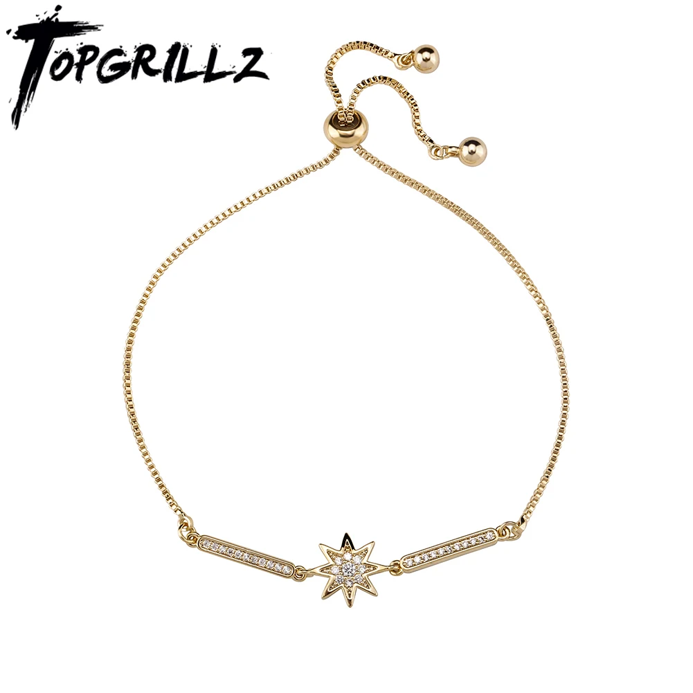 TOPGRILLZ Miami Cuban Link Chain With Gold Plated Iced Out Cubic Zirconia Bracelet Hip Hop Jewelry For Women
TOPGRILLZ Miami Cuban Link Chain With Gold Plated Iced Out Cubic Zirconia Bracelet Hip Hop Jewelry For Women