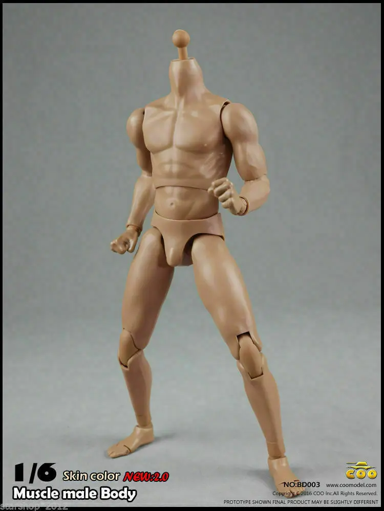 COOMODEL BD003 1/6 Male Muscular Action Figure, Full Body Durable Nude Doll Model Toy, Suitable for Collection.
COOMODEL BD003 1/6 Male Muscular Action Figure, Full Body Durable Nude Doll Model Toy, Suitable for Collection.