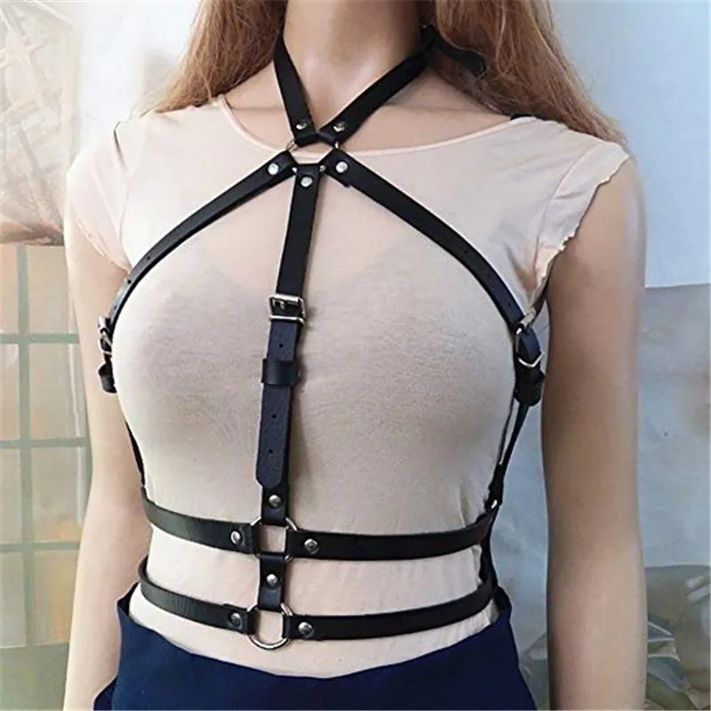 Cosplay Fun Sexy Chest Waist Punk Fashion Goth Body Body Chain Bra Top Belt Witch Gothic Metal Girl Jewelry Accessories Bikini 
Cosplay Fun Sexy Chest Waist Punk Fashion Goth Body Body Chain Bra Top Belt Witch Gothic Metal Girl Jewelry Accessories Bikini