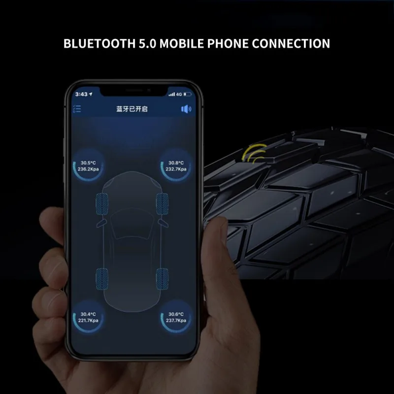 Car Tire Pressure Detector Bluetooth Tire Pressure Detection Tire Pressure Sensor Universal Tire Pressure Detector Tpms New 2020 
Car Tire Pressure Detector Bluetooth Tire Pressure Detection Tire Pressure Sensor Universal Tire Pressure Detector Tpms New 2020