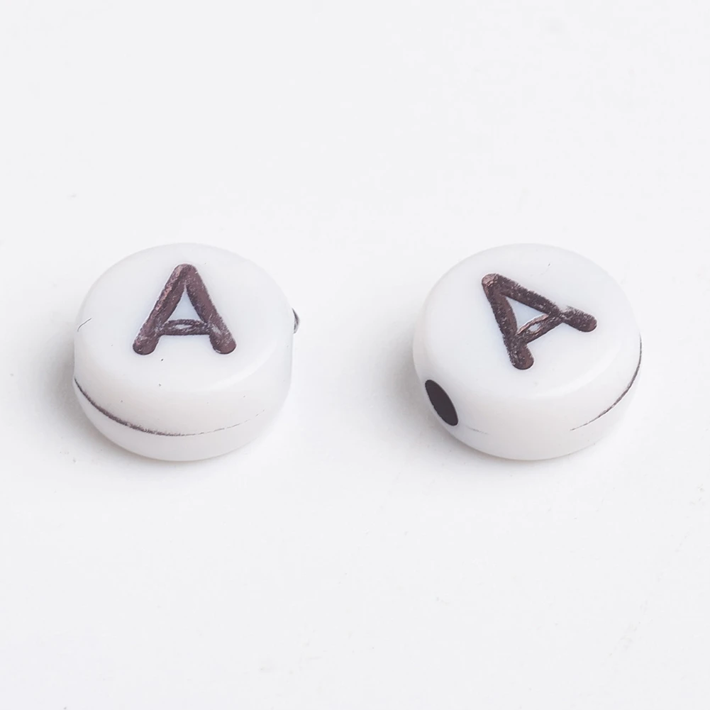 50g 7*3mm Mixed Initial Acrylic Beads Flat Round Letter Beads for Name Bracelets Making ,Hole: 1.5mm
50g 7*3mm Mixed Initial Acrylic Beads Flat Round Letter Beads for Name Bracelets Making ,Hole: 1.5mm