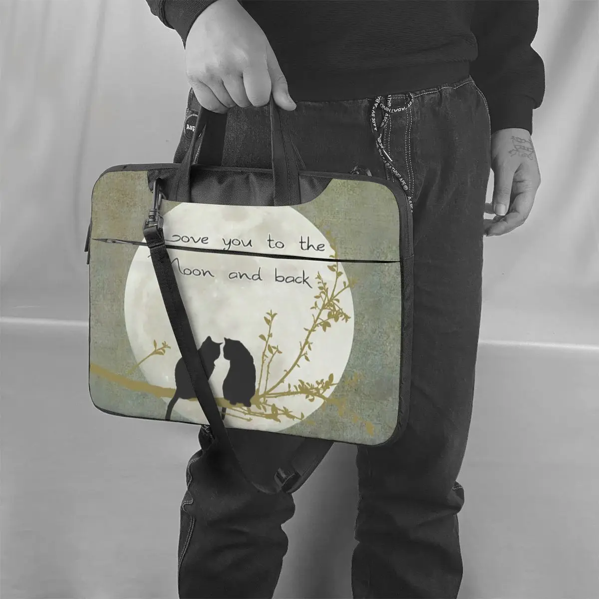 Black Cat Laptop Bag Case Fashion Bicycle Computer Bag Clutch Shockproof Laptop Pouch
Black Cat Laptop Bag Case Fashion Bicycle Computer Bag Clutch Shockproof Laptop Pouch