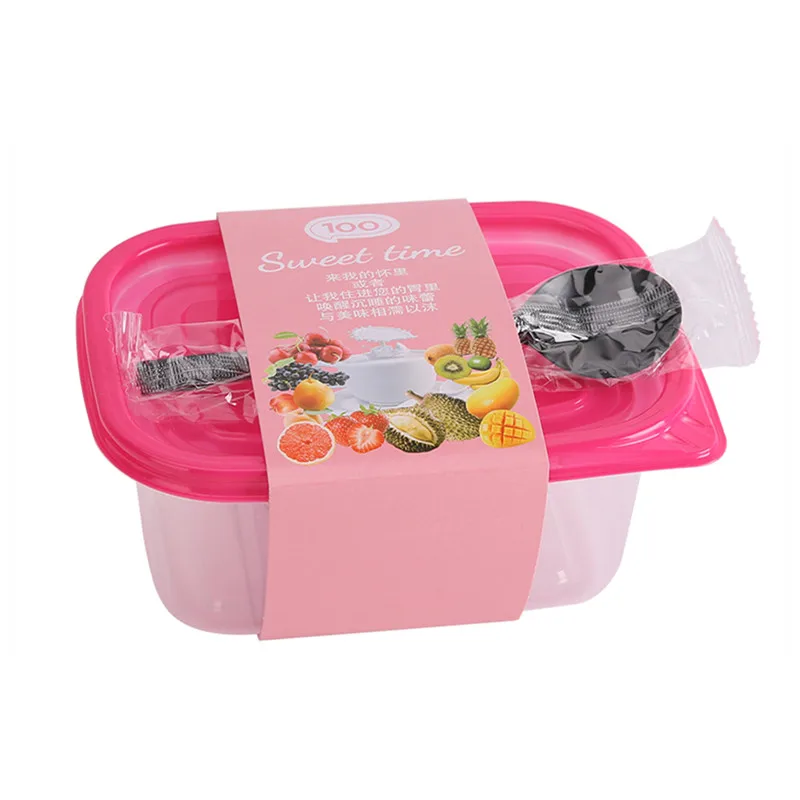 25pcs Net red 280ml/500ml cake pudding ice cream dessert cups baking decoration party favors food box with sleeve and spoon
25pcs Net red 280ml/500ml cake pudding ice cream dessert cups baking decoration party favors food box with sleeve and spoon