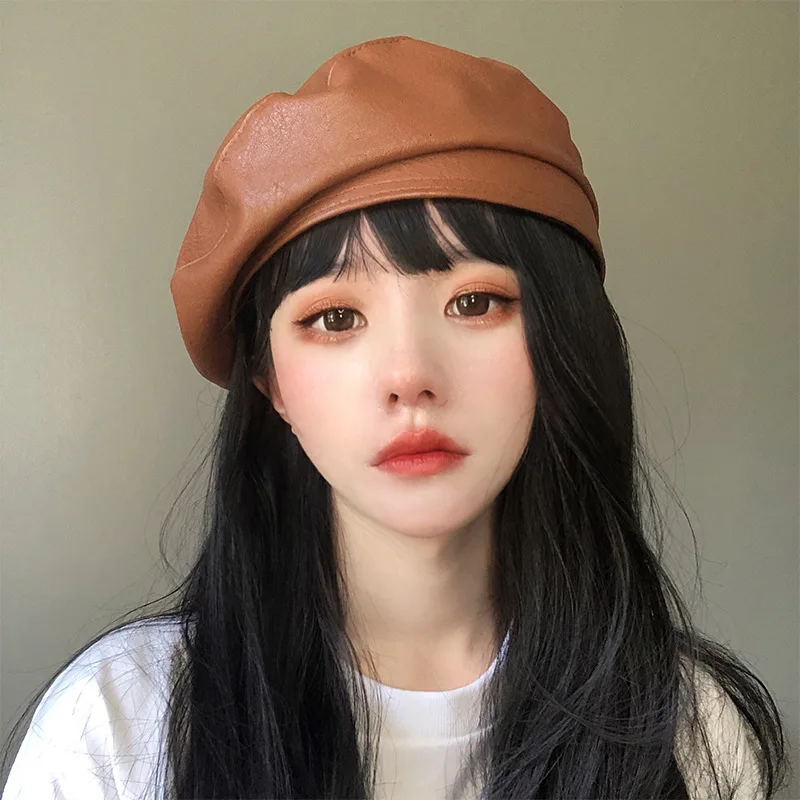 PU Leather Women Berets Cap Adjustable tightness Snapback Hat Fashion Accessories Outdoor
PU Leather Women Berets Cap Adjustable tightness Snapback Hat Fashion Accessories Outdoor
