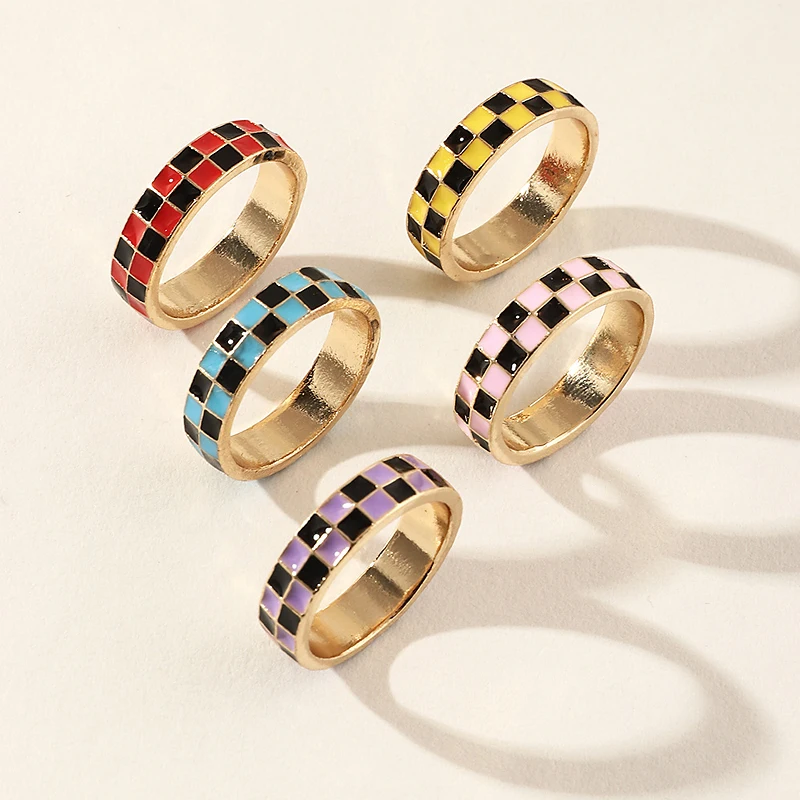 Creative Design Geometric Oil Drop Square Lattice Stainless Steel Rings Jewelry for Women Accessories Unisex Gifts
Creative Design Geometric Oil Drop Square Lattice Stainless Steel Rings Jewelry for Women Accessories Unisex Gifts