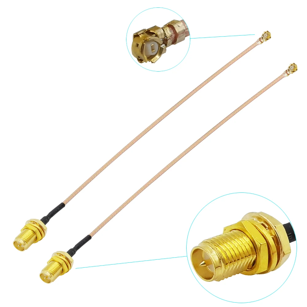 Отрезок провода расширения ALLiSHOP RP-SMA female brooches plug IPX RG178 0-6 ГГц 
Отрезок провода расширения ALLiSHOP RP-SMA female brooches plug IPX RG178 0-6 ГГц