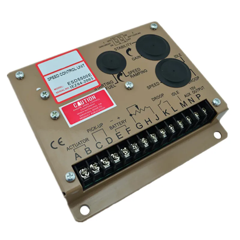 Generator set speed controller ESD5500E speed controller ESC5111 automatic speed control board
Generator set speed controller ESD5500E speed controller ESC5111 automatic speed control board