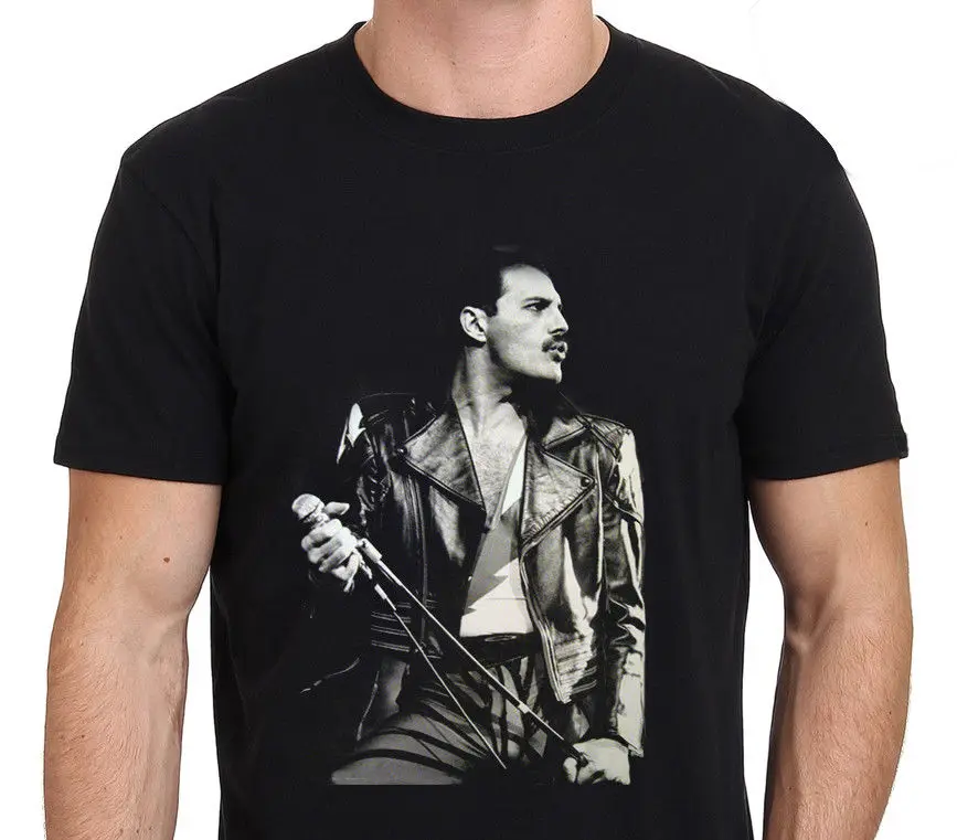 Freddie Mercury Bohemian Rhapsody, Singer Legend Rock Band T-Shirts
