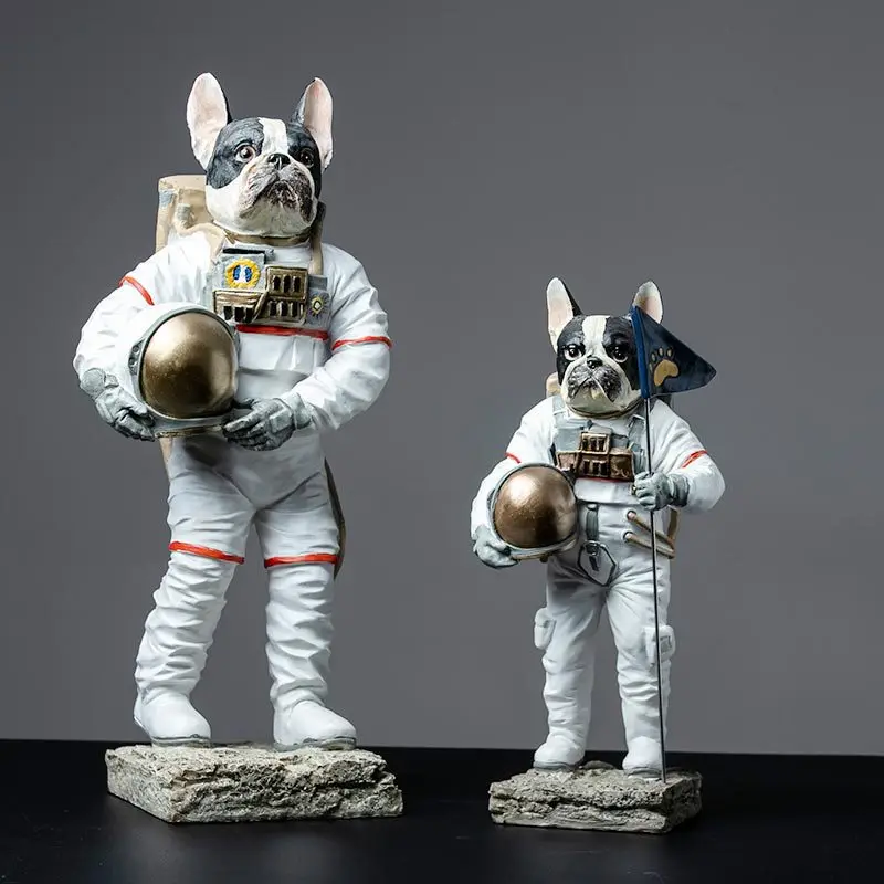 Creative astronaut dog living room decoration Nordic astronaut spaceman model decoration modern minimalist bedroom decorations
Creative astronaut dog living room decoration Nordic astronaut spaceman model decoration modern minimalist bedroom decorations