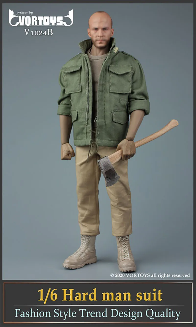 V1024 1/6 Male Clothes Tight T-shirt Overalls Tough Guy Workwear Suit Fit for Strong Muscular Action Figure Body
V1024 1/6 Male Clothes Tight T-shirt Overalls Tough Guy Workwear Suit Fit for Strong Muscular Action Figure Body