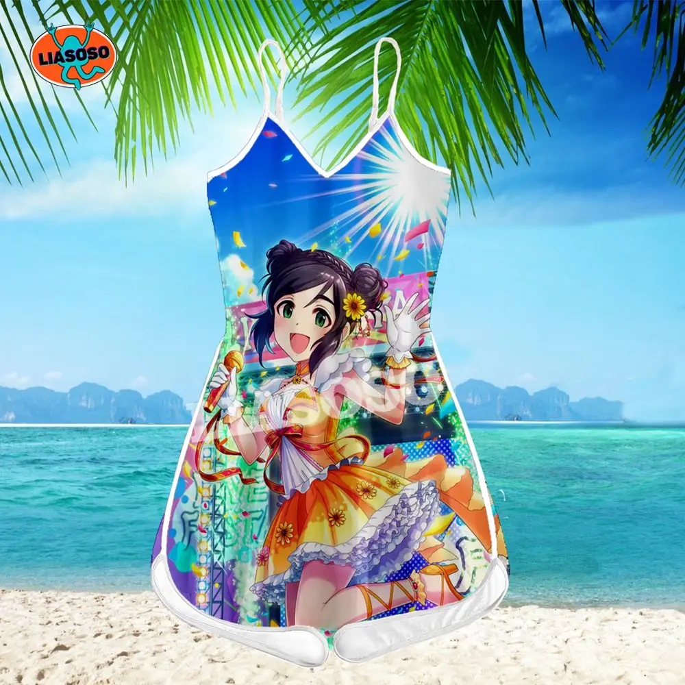 Fashion Women Sling Jumpsuit Anime Girl 3D Printed Suspender Shorts Sublimation Breathable Stretch Ladies Rompers Drop Shipping
Fashion Women Sling Jumpsuit Anime Girl 3D Printed Suspender Shorts Sublimation Breathable Stretch Ladies Rompers Drop Shipping