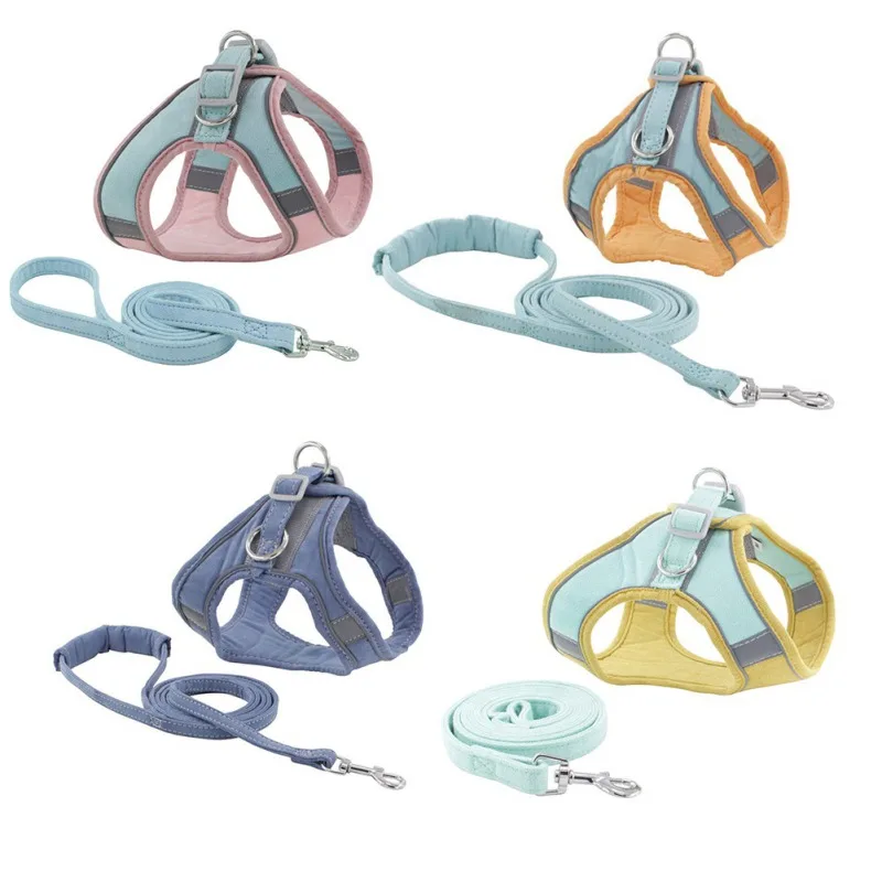 Pet Cat Harnesses Vest Reflective Cat Dog Harness And Leash Set For Chihuahua Pug Small Medium Chest Strap Walking Lead Leash
Pet Cat Harnesses Vest Reflective Cat Dog Harness And Leash Set For Chihuahua Pug Small Medium Chest Strap Walking Lead Leash