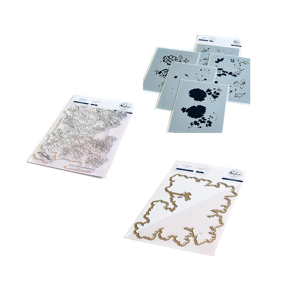 2021 New Studio Peony Layered Metal Cutting Die Transparent Stamp Set Diy Scrapbook Card Manual Album Stamp Template
2021 New Studio Peony Layered Metal Cutting Die Transparent Stamp Set Diy Scrapbook Card Manual Album Stamp Template
