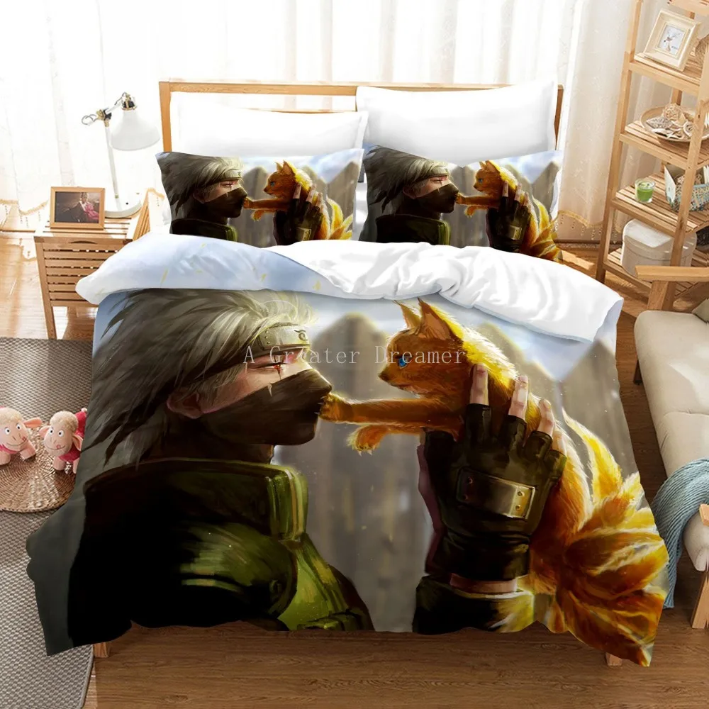 Naruto Anime 3Pcs Luxury Bedding Set Children Boys Room With Pillowcase Cover Cute Cartoon Queen King Single Size
Naruto Anime 3Pcs Luxury Bedding Set Children Boys Room With Pillowcase Cover Cute Cartoon Queen King Single Size