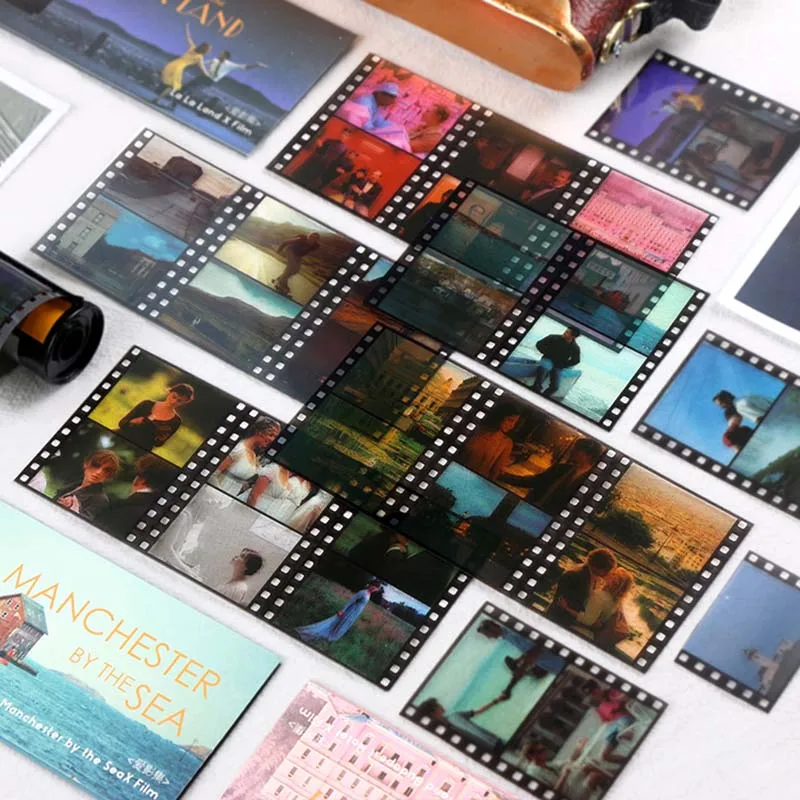 Retro Movie PET Decorative Sticker Stationery Vintage Film Stickers Collage Card Scrapbooking DIY Diary Phone Album Stick Lable
Retro Movie PET Decorative Sticker Stationery Vintage Film Stickers Collage Card Scrapbooking DIY Diary Phone Album Stick Lable