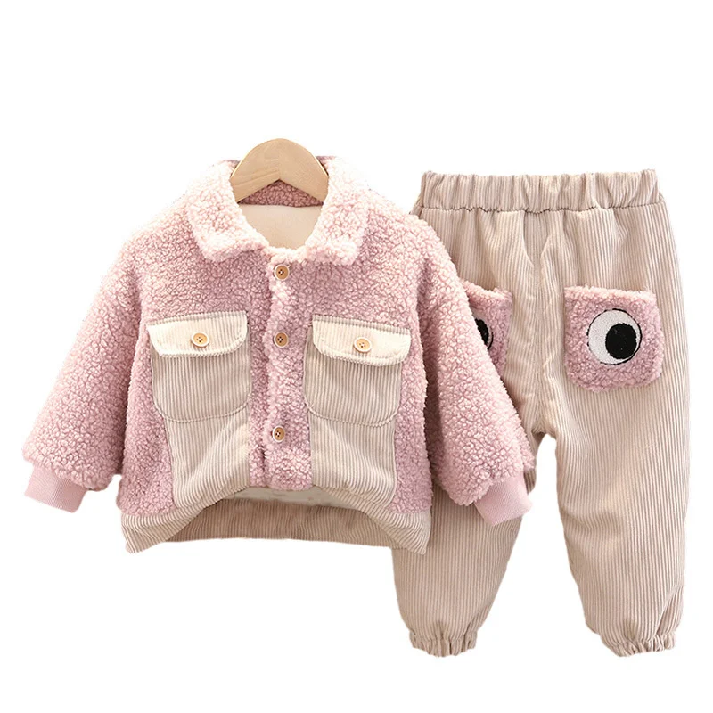 New Winter Kids Sportswear Thick Children Coat Pants 2Pcs/set Toddler Boys Warm Costume Infant Clothing Baby Girls Clothes Suit
New Winter Kids Sportswear Thick Children Coat Pants 2Pcs/set Toddler Boys Warm Costume Infant Clothing Baby Girls Clothes Suit