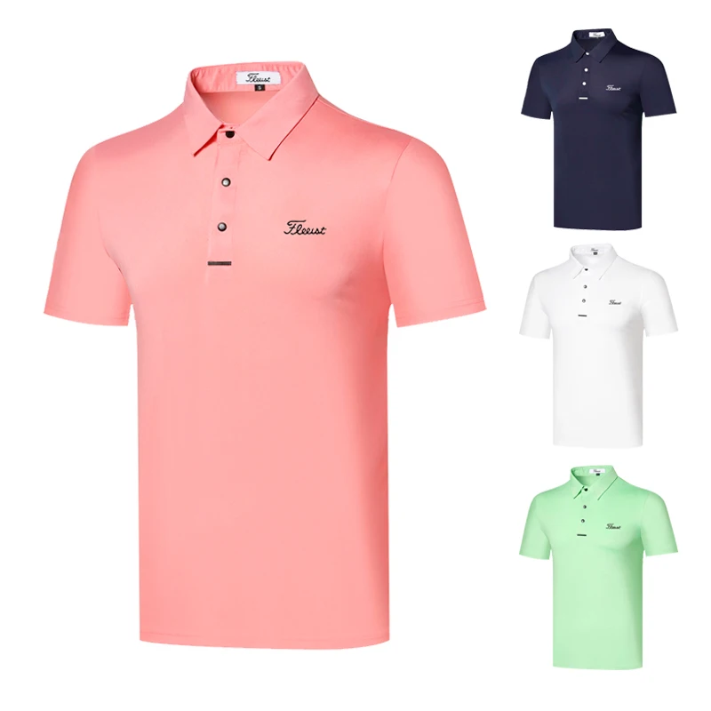 Outdoor sports quick drying clothes breathable men's golf short sleeve men's T-shirt casual golf wear moisture absorption
Outdoor sports quick drying clothes breathable men's golf short sleeve men's T-shirt casual golf wear moisture absorption