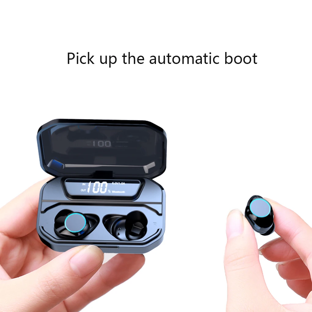 Bluetooth Earphone Mini Earphone Intelligent Noise Reduction Wireless Headset Power Bank Phone Bracket Charging Box
Bluetooth Earphone Mini Earphone Intelligent Noise Reduction Wireless Headset Power Bank Phone Bracket Charging Box