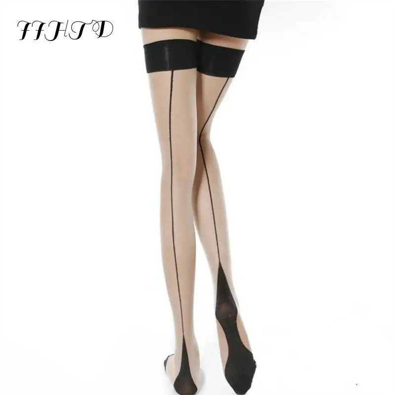 Sexy Women's High Stockings Lace Top Silicon Strap Anti-skid Thigh Nightclub Medias Mujer Stockings Female Erotic
Sexy Women's High Stockings Lace Top Silicon Strap Anti-skid Thigh Nightclub Medias Mujer Stockings Female Erotic