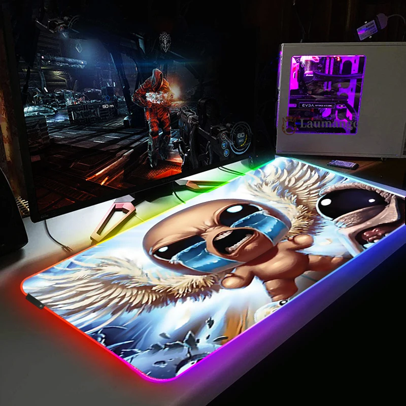 Игровой коврик для мыши с Rgb-подсветкой, компьютерный коврик для мыши с Исааком, компьютерный коврик для настольного компьютера
Игровой коврик для мыши с Rgb-подсветкой, компьютерный коврик для мыши с Исааком, компьютерный коврик для настольного компьютера