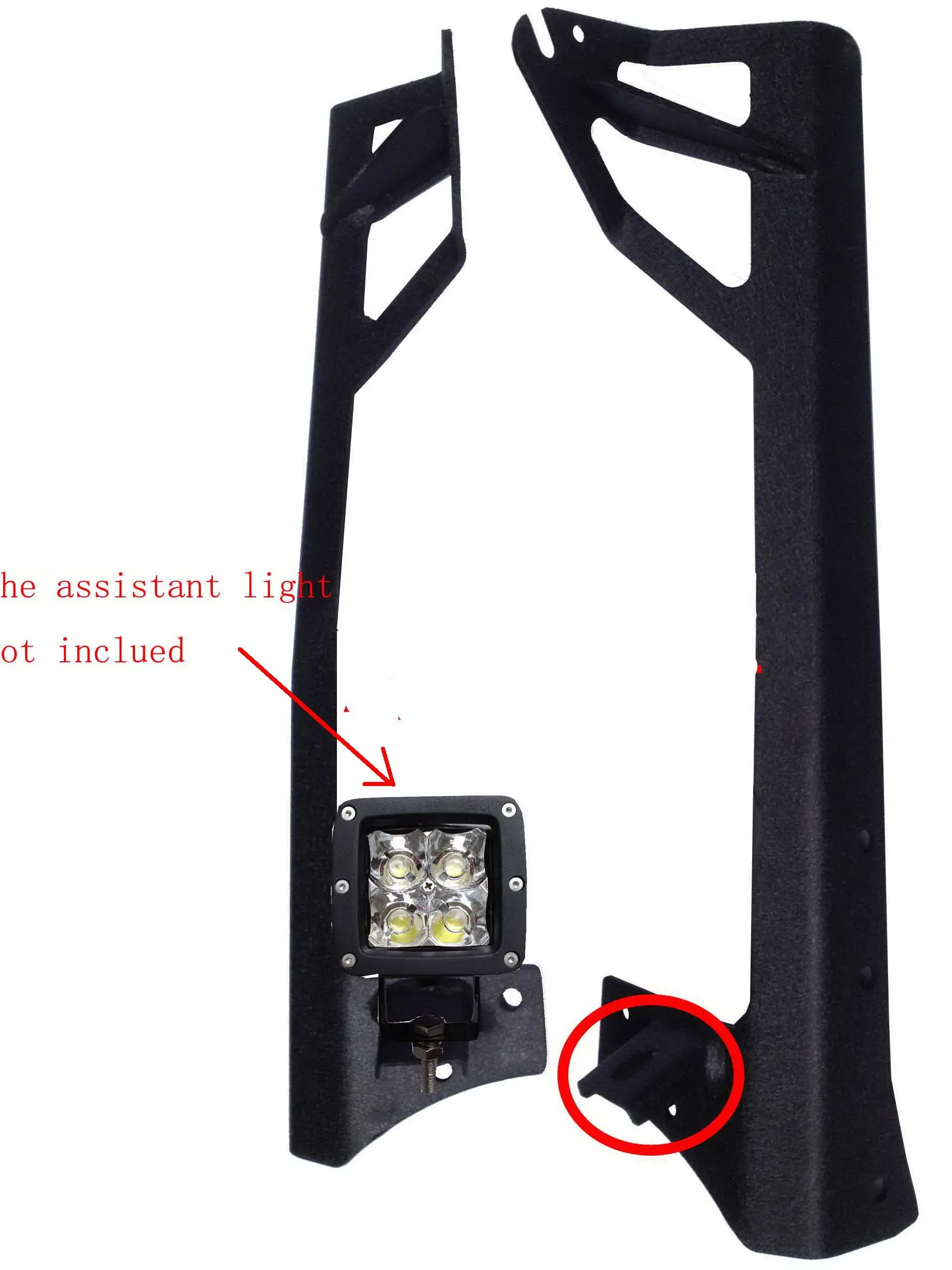 J002 JK windscreen brackets 02 with A holder 50 inch straight led light bar bracket For Jeep JK 2007-2017 LANTSUN
J002 JK windscreen brackets 02 with A holder 50 inch straight led light bar bracket For Jeep JK 2007-2017 LANTSUN