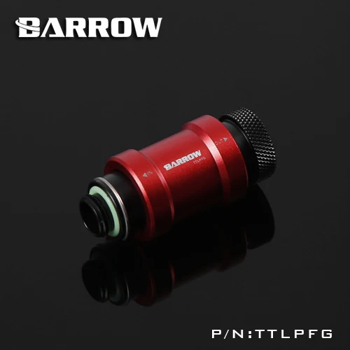 Barrow TTLPFG Flat push type check valve single inner thread part for water cooling computer
Barrow TTLPFG Flat push type check valve single inner thread part for water cooling computer