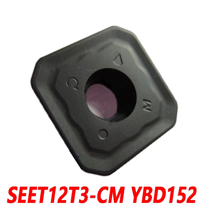 100% Original SEET SEET12T3-CM YBD152 10pcs Carbide blade CNC lathe blade Milling insert For processing cast iron Quality CM
100% Original SEET SEET12T3-CM YBD152 10pcs Carbide blade CNC lathe blade Milling insert For processing cast iron Quality CM