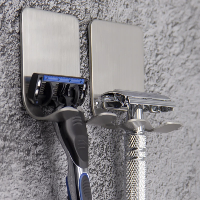 Stainless Steel Razor Rack Men Shaver Holder Razor Holder Shaving Rack Bathroom Accessorie Razor Storage Rack Viscose Razor Hook
Stainless Steel Razor Rack Men Shaver Holder Razor Holder Shaving Rack Bathroom Accessorie Razor Storage Rack Viscose Razor Hook