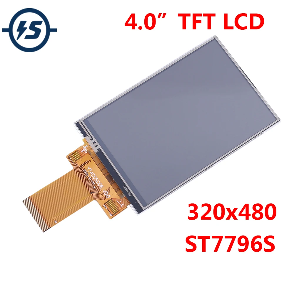 Сенсорный ЖК экран TFT 3 В постоянного тока 4 0 дюйма 320*480 5 мм 40 контактный драйвер