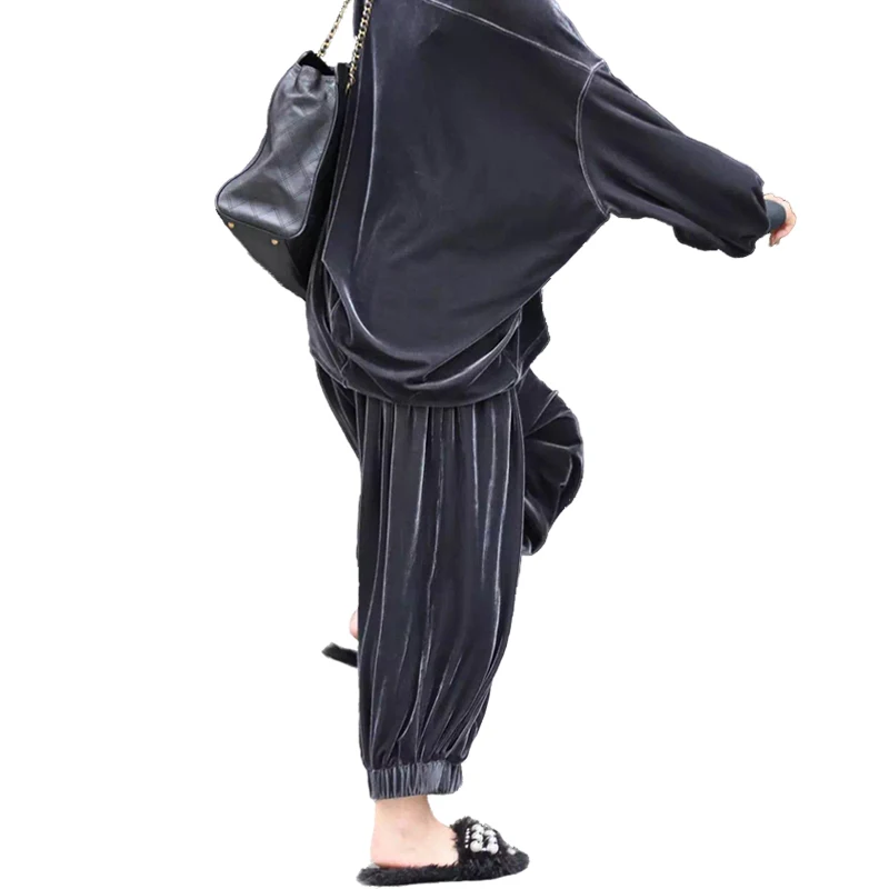 Female 2021 Spring Autumn 2 Piece Set Women Suit New Lady Suit Solid Coat Pant Bn075 Suit Street Velvet Jacket Casual Clothing
Female 2021 Spring Autumn 2 Piece Set Women Suit New Lady Suit Solid Coat Pant Bn075 Suit Street Velvet Jacket Casual Clothing