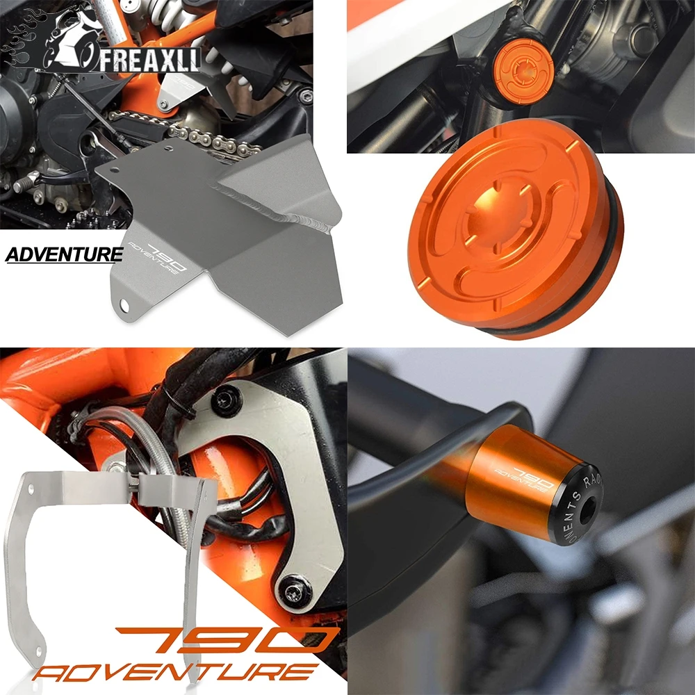 FOR 790 Adventure 2019 2020 2021 Motorcycle shock absorber heat shield Frame Hole Cap Cover Fairing Guard HEADLIGHT BRACE SET
FOR 790 Adventure 2019 2020 2021 Motorcycle shock absorber heat shield Frame Hole Cap Cover Fairing Guard HEADLIGHT BRACE SET
