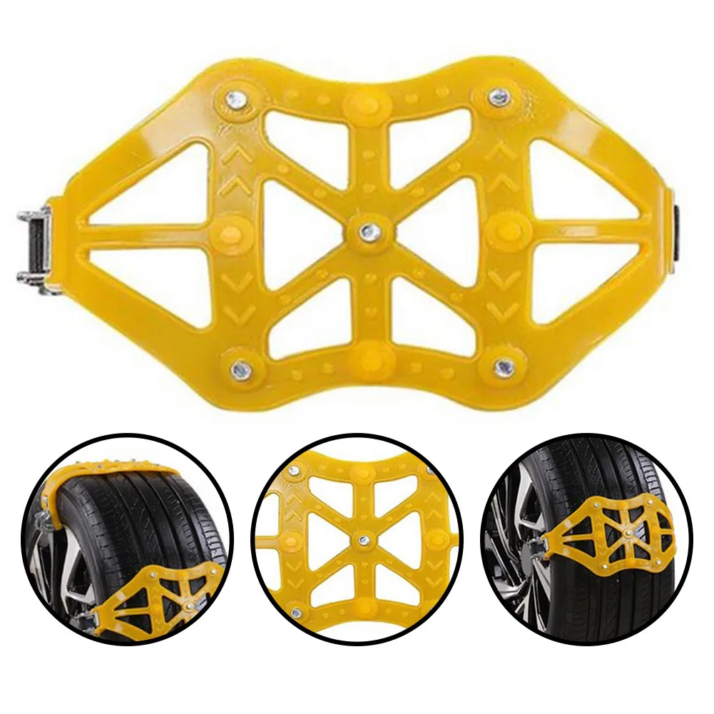 Yellow Car Tyre Snow Chain Tendon Tyre Snow Chain Snow&mud And Ice Breaker General Car Snow Chain 36.5*55cm
Yellow Car Tyre Snow Chain Tendon Tyre Snow Chain Snow&mud And Ice Breaker General Car Snow Chain 36.5*55cm