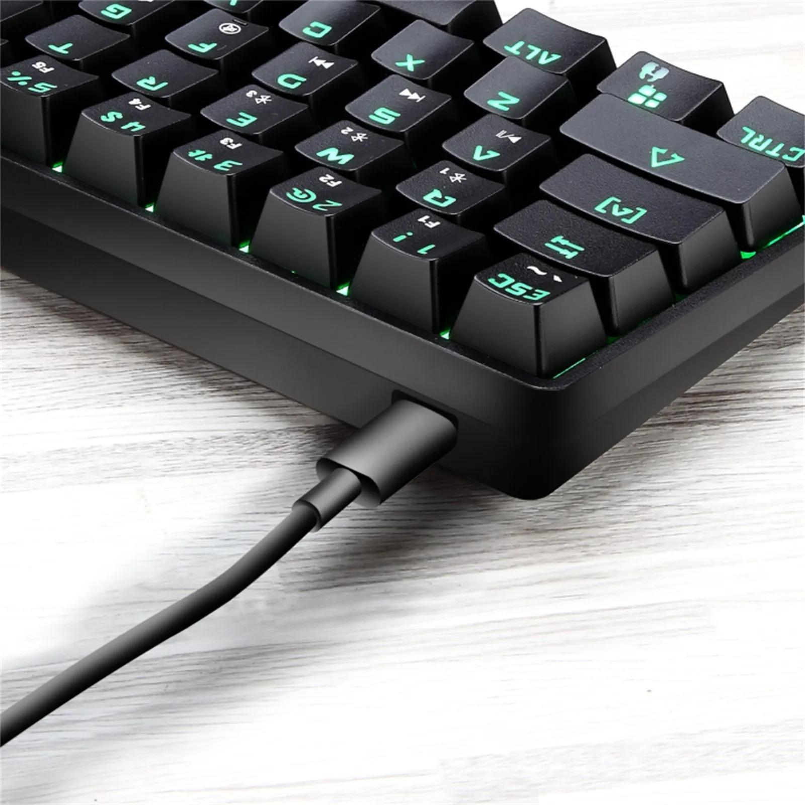 Ouhaobin K28 Mechanical Gaming Keyboard RGB Wireless Bluetooth 61 Keys Keyboard with Green Switch for Windows Gaming PC gamer
Ouhaobin K28 Mechanical Gaming Keyboard RGB Wireless Bluetooth 61 Keys Keyboard with Green Switch for Windows Gaming PC gamer