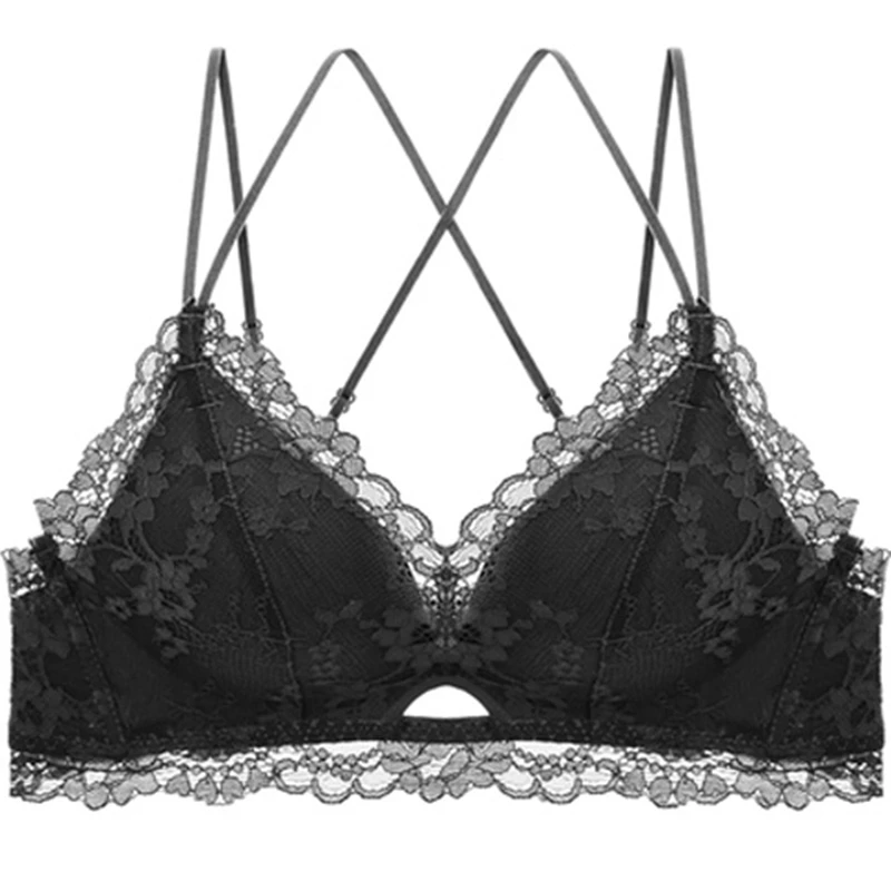 Women Push Up Back Wire Free Lingerie No Steel Ring Underwear Suit Bra Push Up Lace Sexy Bras 3/4 Cup Brassiere Gathered Chest 
Women Push Up Back Wire Free Lingerie No Steel Ring Underwear Suit Bra Push Up Lace Sexy Bras 3/4 Cup Brassiere Gathered Chest