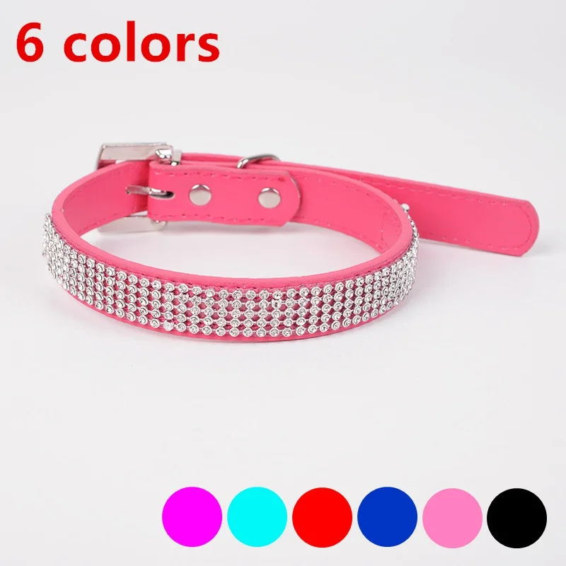 6 Colors Soft Adjustable Suede Leather Puppy Dog Collar Rhinestone Cat Pet Pink Collar Suit Pet Supplies Crystal Pet Jeweled
6 Colors Soft Adjustable Suede Leather Puppy Dog Collar Rhinestone Cat Pet Pink Collar Suit Pet Supplies Crystal Pet Jeweled