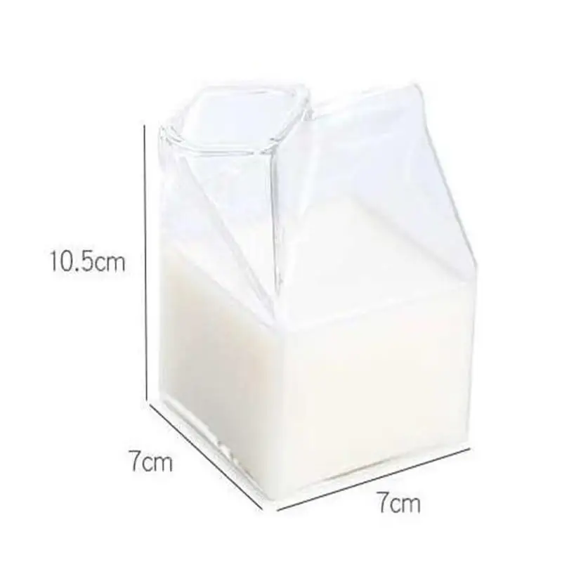 Japanese Style Glass Milk Cup Square Milk Box Microwave Oven Can Heat Home Creative Kitchen Tableware Breakfast Cup
Japanese Style Glass Milk Cup Square Milk Box Microwave Oven Can Heat Home Creative Kitchen Tableware Breakfast Cup