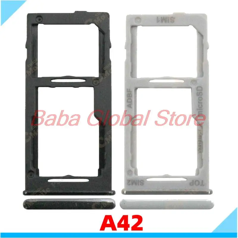 Sim Tray For Samsung Galaxy A42 Dual Sim Reader Holder Sim Card Tray Holder Slot Adapter Parts
Sim Tray For Samsung Galaxy A42 Dual Sim Reader Holder Sim Card Tray Holder Slot Adapter Parts