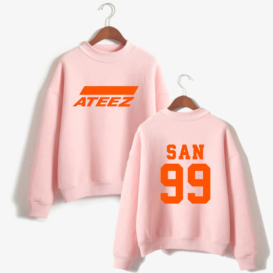 New Team Korean ATEEZ Sweatshirt Winter Fleece Outwear Pullovers Casual Harajuku Logo Printed Kpop Hoodies and Sweatshirts Women
New Team Korean ATEEZ Sweatshirt Winter Fleece Outwear Pullovers Casual Harajuku Logo Printed Kpop Hoodies and Sweatshirts Women