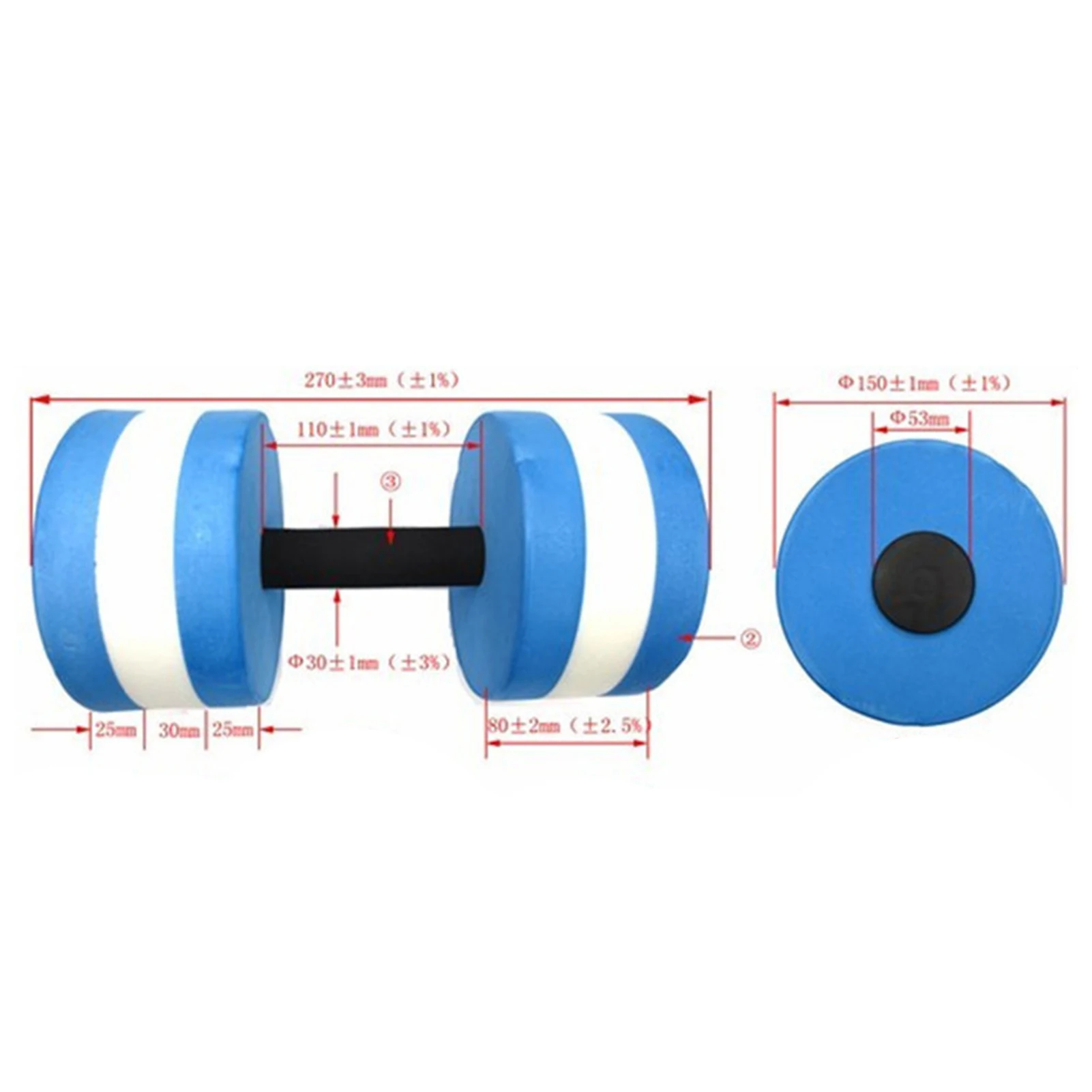 Foam Water Foating Dumbbell Swimming Pool Aqua Dumbbells Aquatic Water Aerobics Exercise Fitness Dumbbells For Children
Foam Water Foating Dumbbell Swimming Pool Aqua Dumbbells Aquatic Water Aerobics Exercise Fitness Dumbbells For Children
