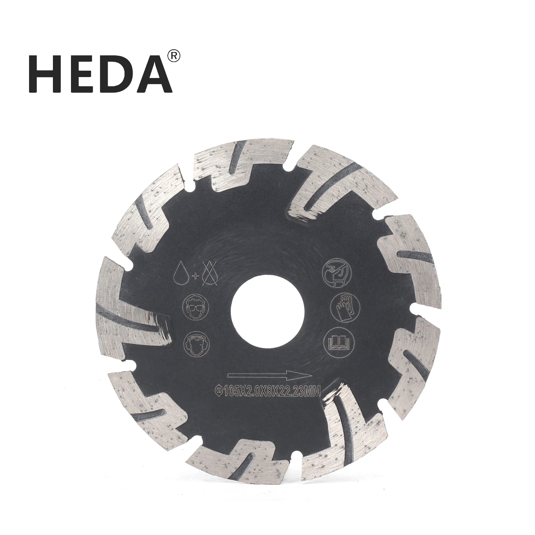 HEDA105/125/180/230mm Hot-pressed Turbo Diamond Cutting Disc Circular Saw Blade Concrete Ceramic Marble Ceramic Granite
HEDA105/125/180/230mm Hot-pressed Turbo Diamond Cutting Disc Circular Saw Blade Concrete Ceramic Marble Ceramic Granite