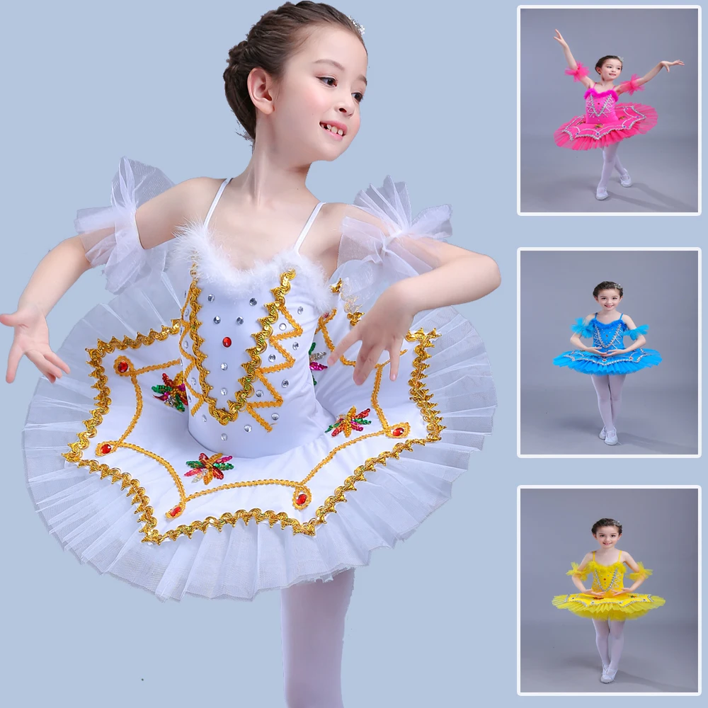Professional White Swan Lake Ballet Tutu Costume Girls Children Ballerina Dress Kids Ballet Dress Dancewear Dance Dress For Girl
Professional White Swan Lake Ballet Tutu Costume Girls Children Ballerina Dress Kids Ballet Dress Dancewear Dance Dress For Girl