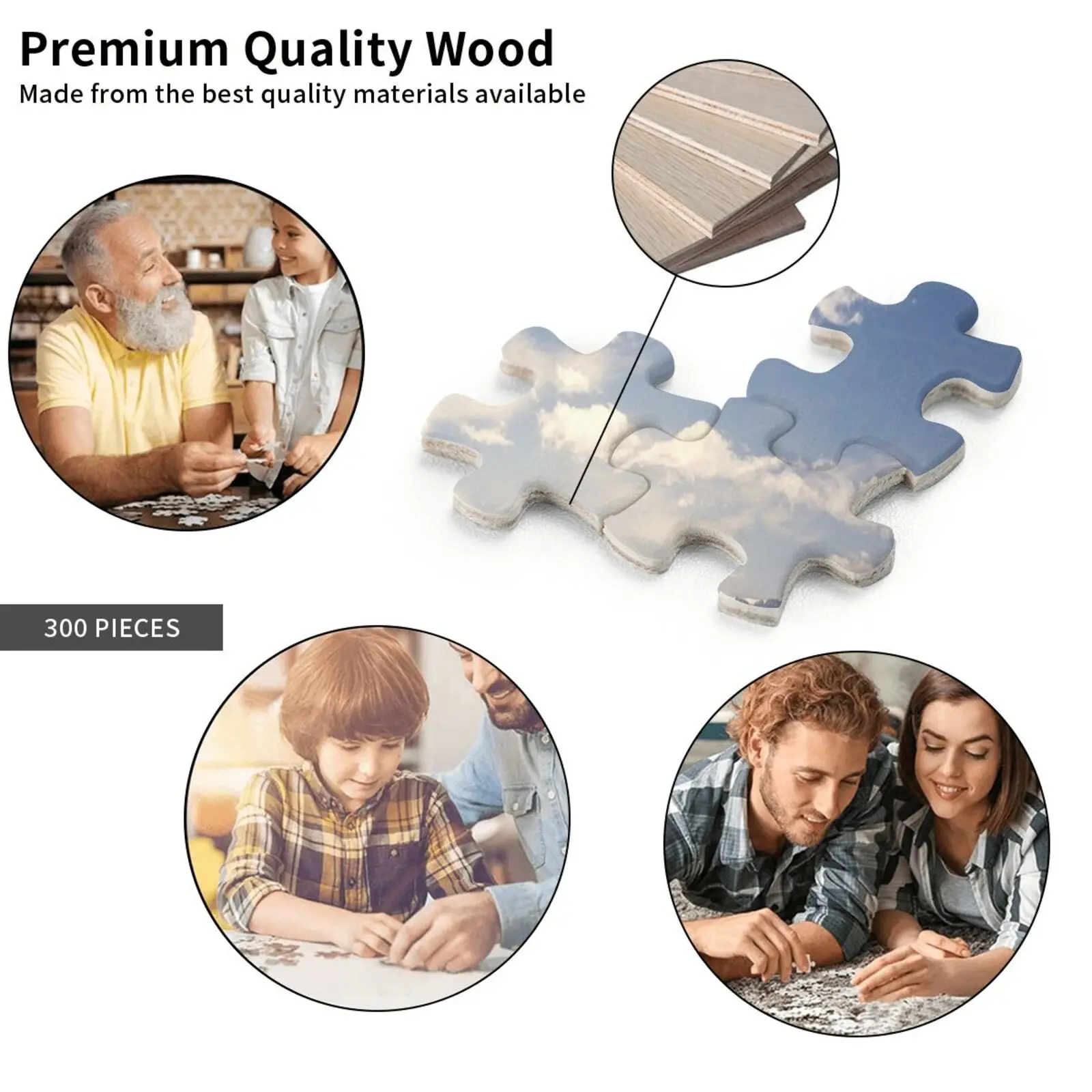 DIY adult puzzle 300 piece large jigsaw puzzle game Sydney Opera House Big Ben windmill custom wooden children's puzzle
DIY adult puzzle 300 piece large jigsaw puzzle game Sydney Opera House Big Ben windmill custom wooden children's puzzle