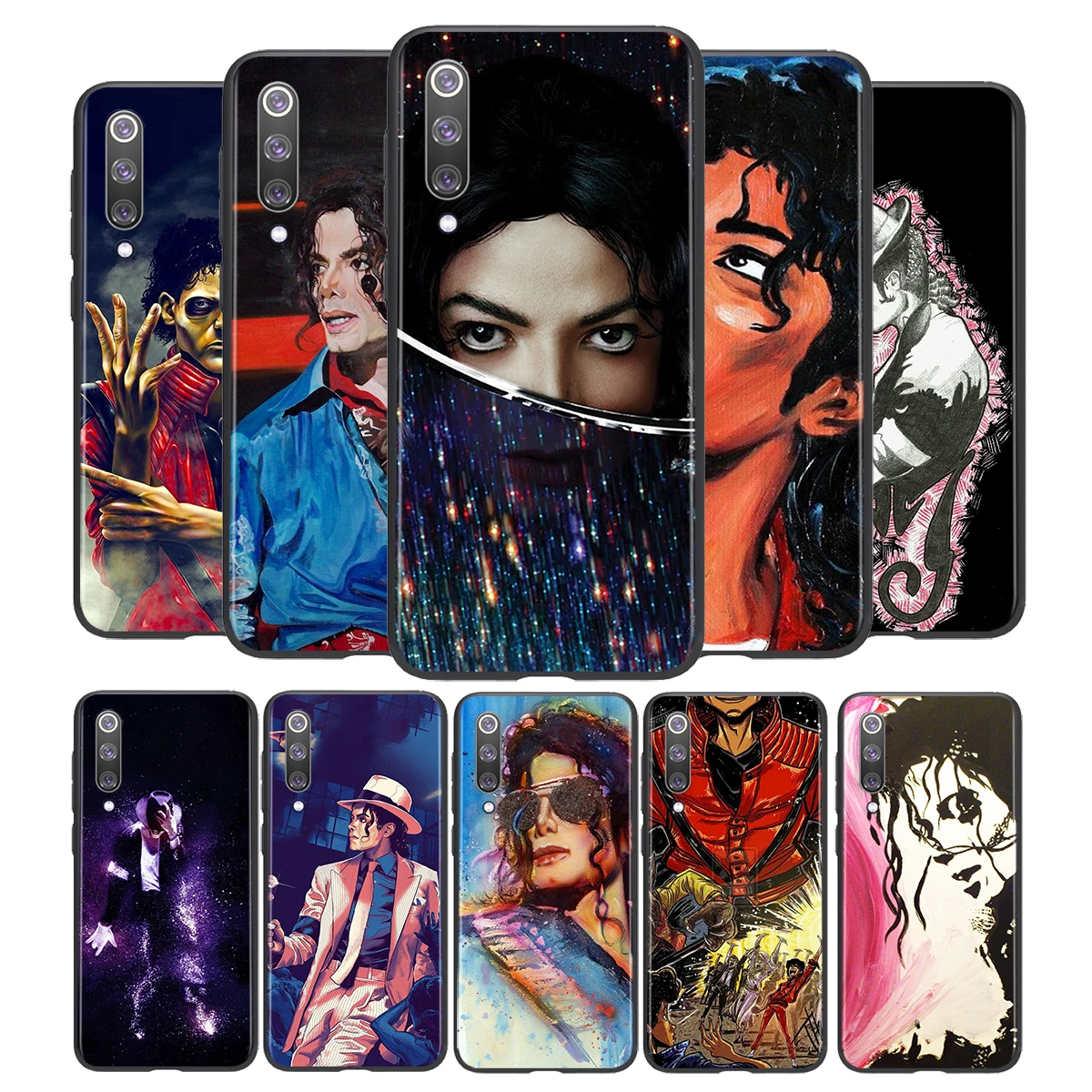Dance king Michael Jackson For Xiaomi Mi 11i 11 10T 10 9T 9 A3 8 Lite CC9 SE Note10 Lite Ultra Pro Black Soft Phone Case
Dance king Michael Jackson For Xiaomi Mi 11i 11 10T 10 9T 9 A3 8 Lite CC9 SE Note10 Lite Ultra Pro Black Soft Phone Case