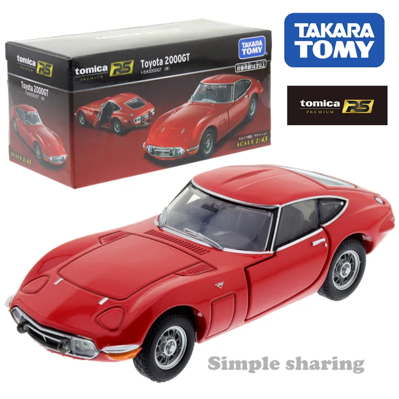 

Takara Tomy Tomica Premium RS Toyato 2000GT Red Scale 1/43 Car Kids Toys Motor Vehicle Diecast Metal Model New