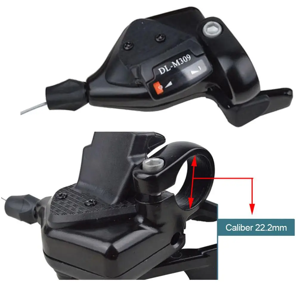 Bicycle Derailleur 7/8/9 Speed Thumb Gear Shifter Bike Shift Lever for Mountain City Road Folding Bicycle MTB Mountain Bike
Bicycle Derailleur 7/8/9 Speed Thumb Gear Shifter Bike Shift Lever for Mountain City Road Folding Bicycle MTB Mountain Bike