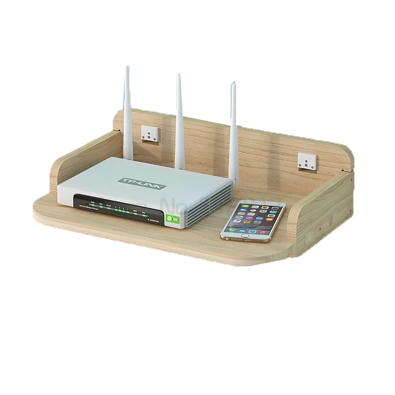 Punch free wall TV set top box shelf router storage bedside projector wall mounted shelf
Punch free wall TV set top box shelf router storage bedside projector wall mounted shelf