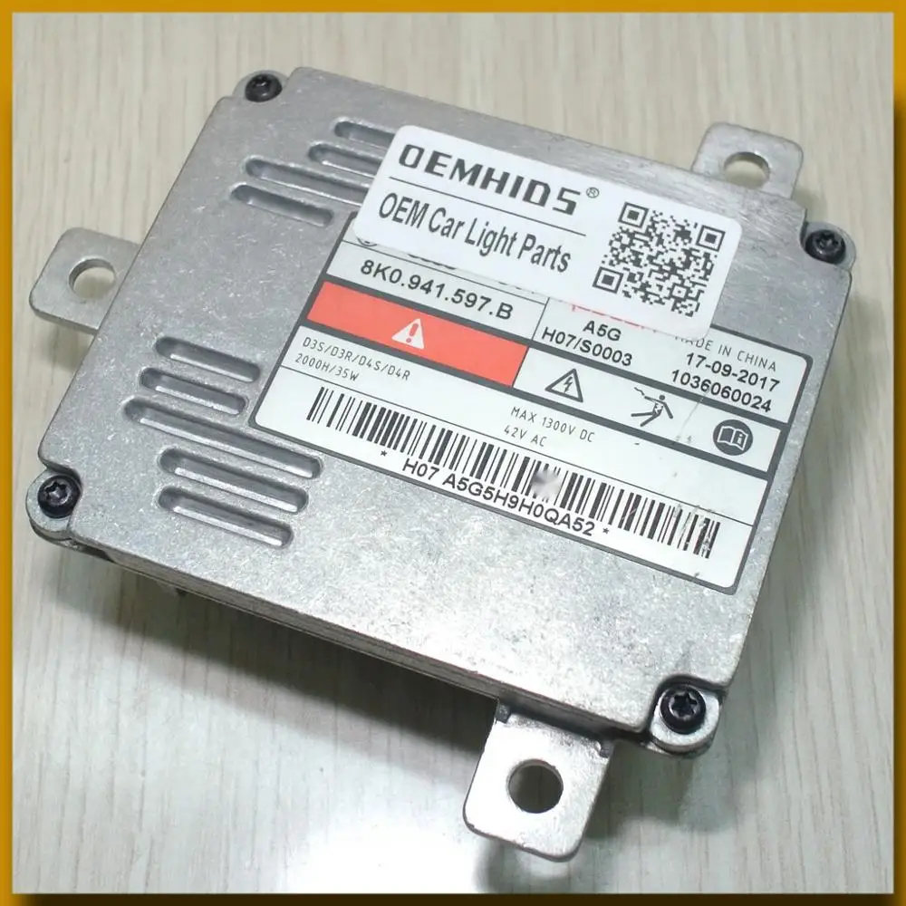 8K0 941 597 B 1 шт. OEMHIDS оригинальный ксеноновый балласт блок управления для A4 A6 A3 Q3 HID D3S
