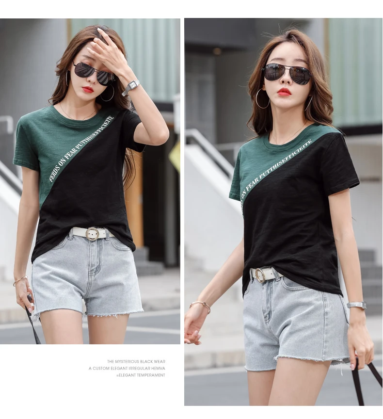 Houthion Women's T-shirt Oversized Crop Top Printed Tees New Short Sleeve Tops Cotton Lady T Shirt Loose Plus Size Tshirt
Houthion Women's T-shirt Oversized Crop Top Printed Tees New Short Sleeve Tops Cotton Lady T Shirt Loose Plus Size Tshirt